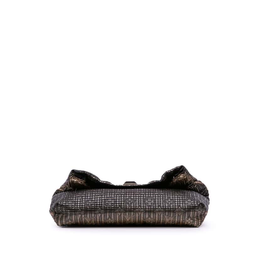 Louis Vuitton Monogram Jacquard Altair Clutch Black Jacquard Good condition - Inside View