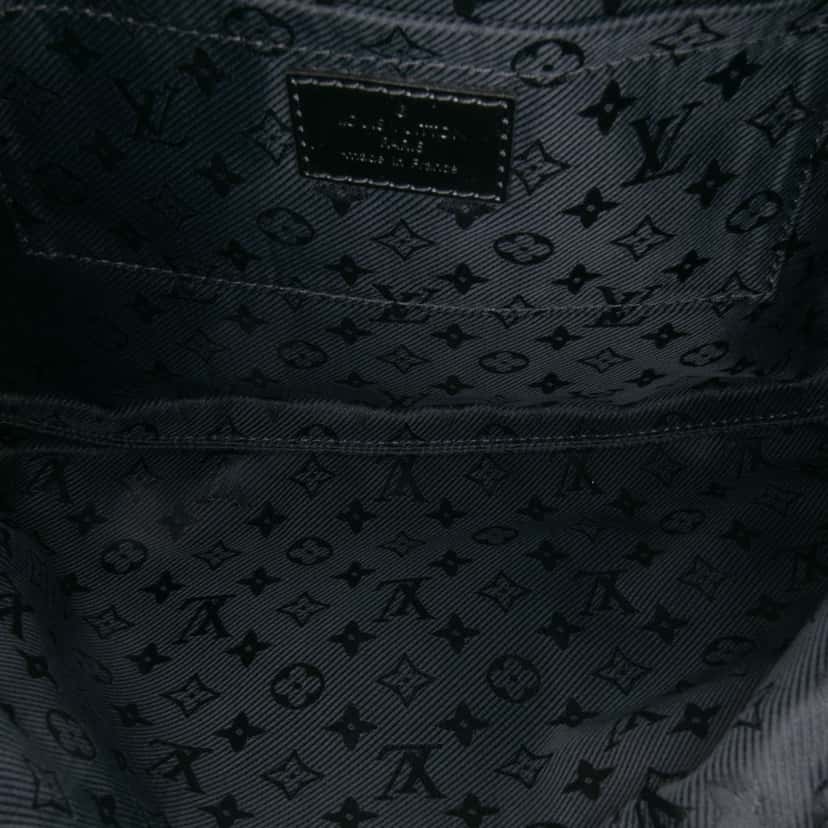 Louis Vuitton Monogram Jacquard Altair Clutch Black Jacquard Good condition - Model View