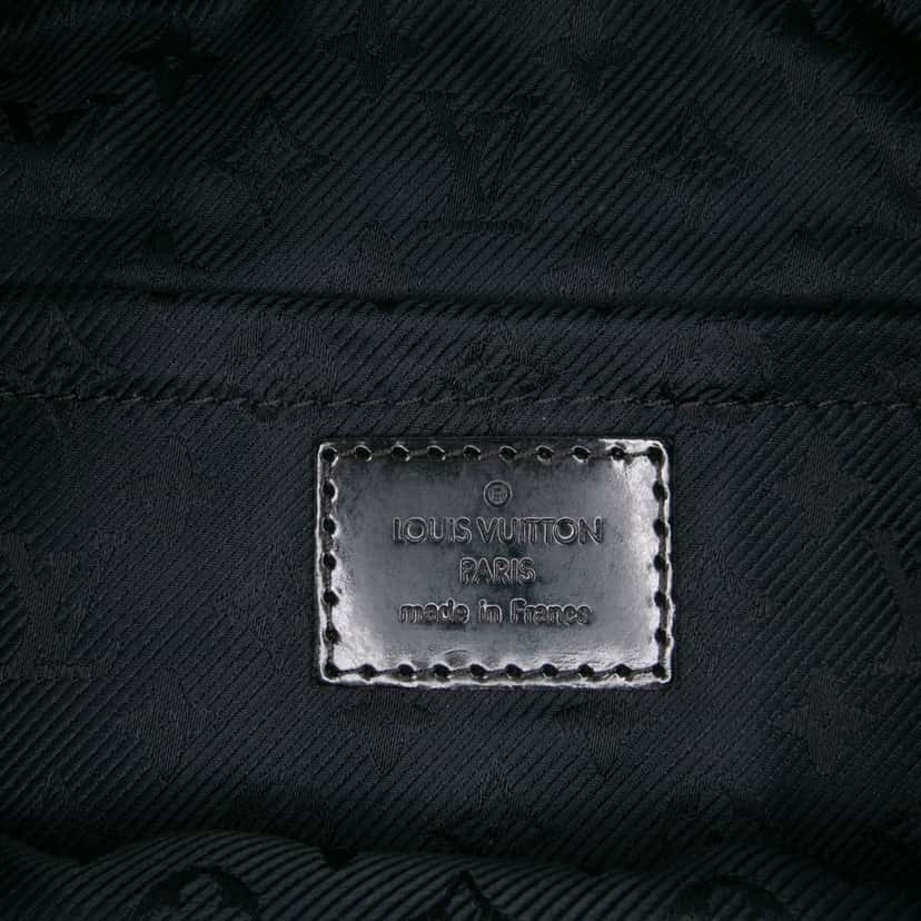 Louis Vuitton Monogram Jacquard Altair Clutch Black Jacquard Good condition - Box View