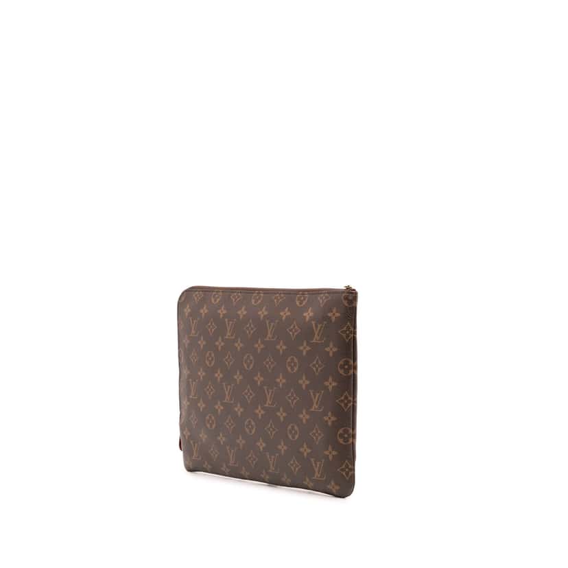Louis Vuitton Monogram Etui Voyage MM Brown Canvas Good condition - Back View