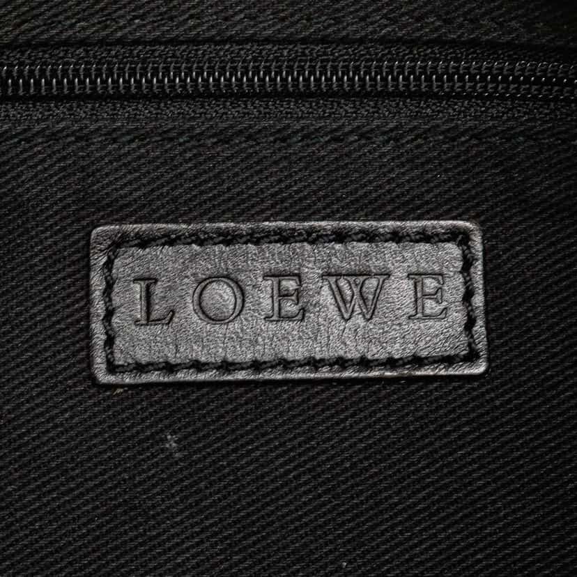 Loewe Anagram Canvas Pochette Brown Canvas Good condition - Box View