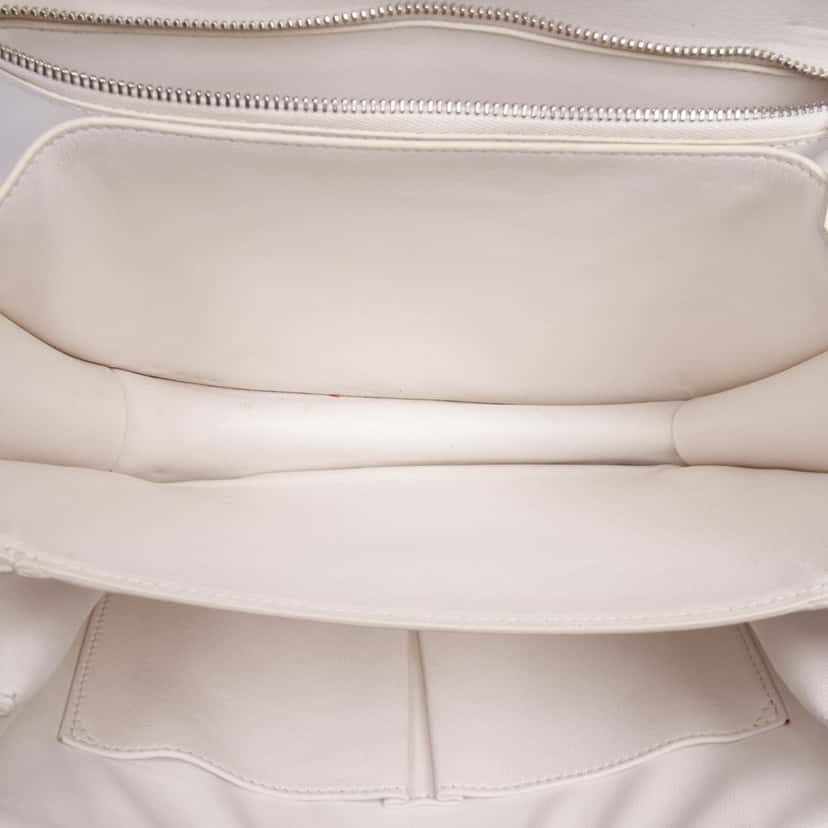 Celine Medium Calfskin Classic Box White Leather Very good condition - Model View