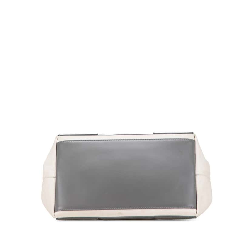 Balenciaga Canvas Navy Cabas Tote S White Canvas Good condition - Inside View