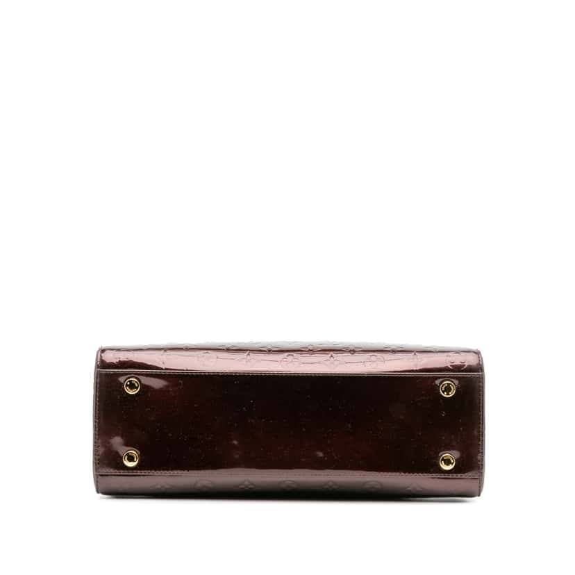 Louis Vuitton Monogram Vernis Brea GM Purple Leather Good condition - Inside View