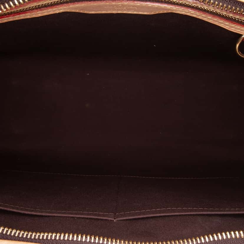 Louis Vuitton Monogram Vernis Brea GM Purple Leather Good condition - Model View