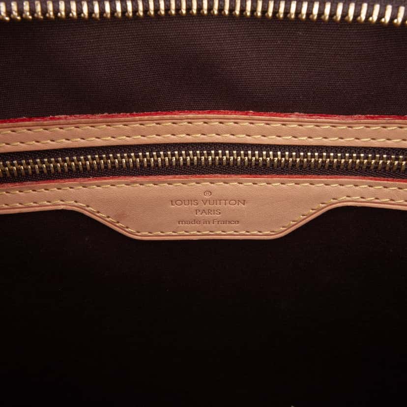 Louis Vuitton Monogram Vernis Brea GM Purple Leather Good condition - Box View