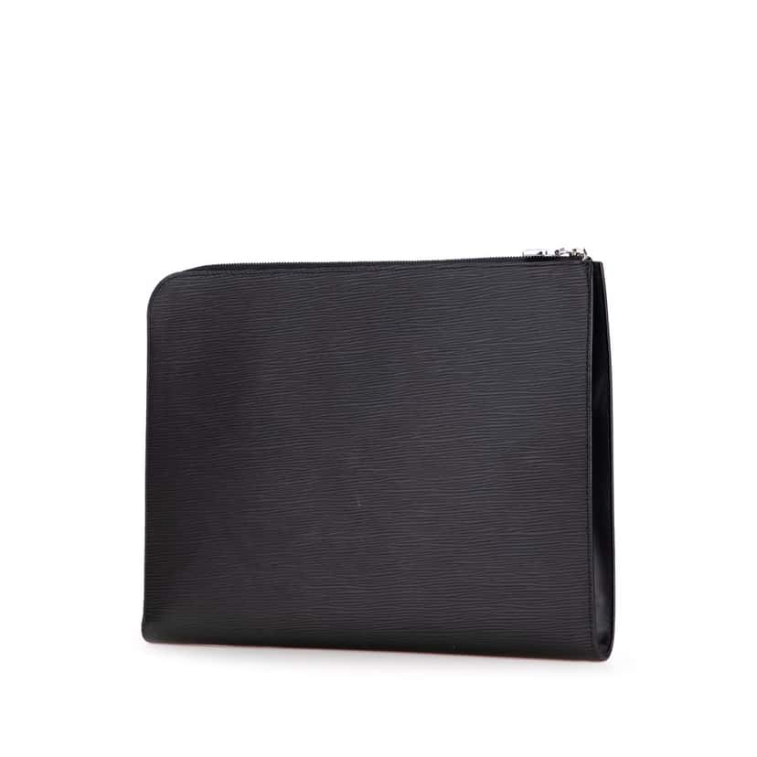 Louis Vuitton Epi Pochette Jour GM Black Leather Good condition - Back View