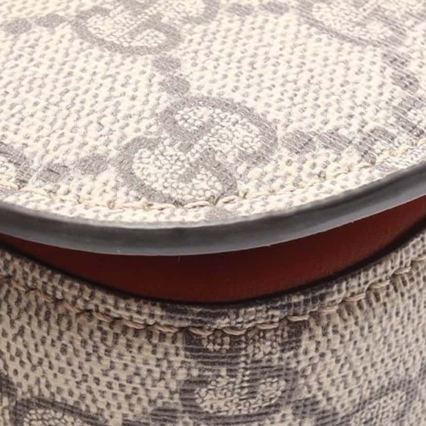 Gucci Mini GG Supreme Web Bamboo 1947 Belt Bag Brown Canvas Good condition - Box View