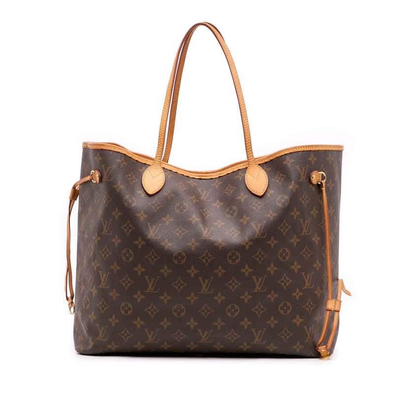 Louis Vuitton Monogram Neverfull GM Brown Canvas Good condition - Front View