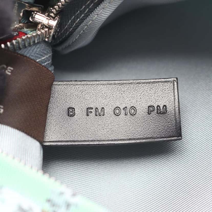 Hermès Silk Equateur Balusoie Bag Green Silk Good condition - Box View