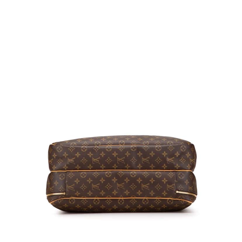 Louis Vuitton Monogram Alize 24 Heures Brown Canvas Good condition - Inside View