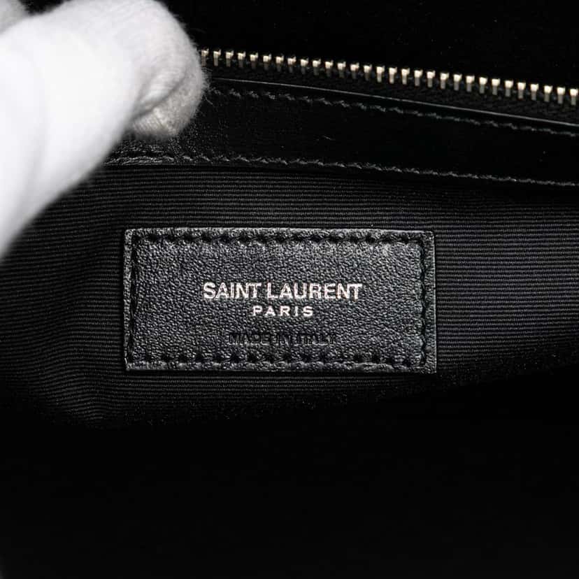 Saint Laurent Small Canvas Manhattan Shopper Tote Brown Canvas Good condition - Box View