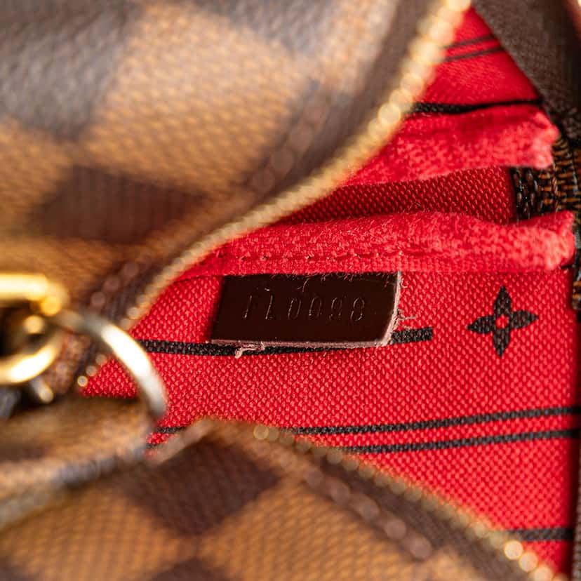 Louis Vuitton Damier Ebene Trunks and Bags Mini Pochette Accessoires Brown Canvas Good condition - Box View