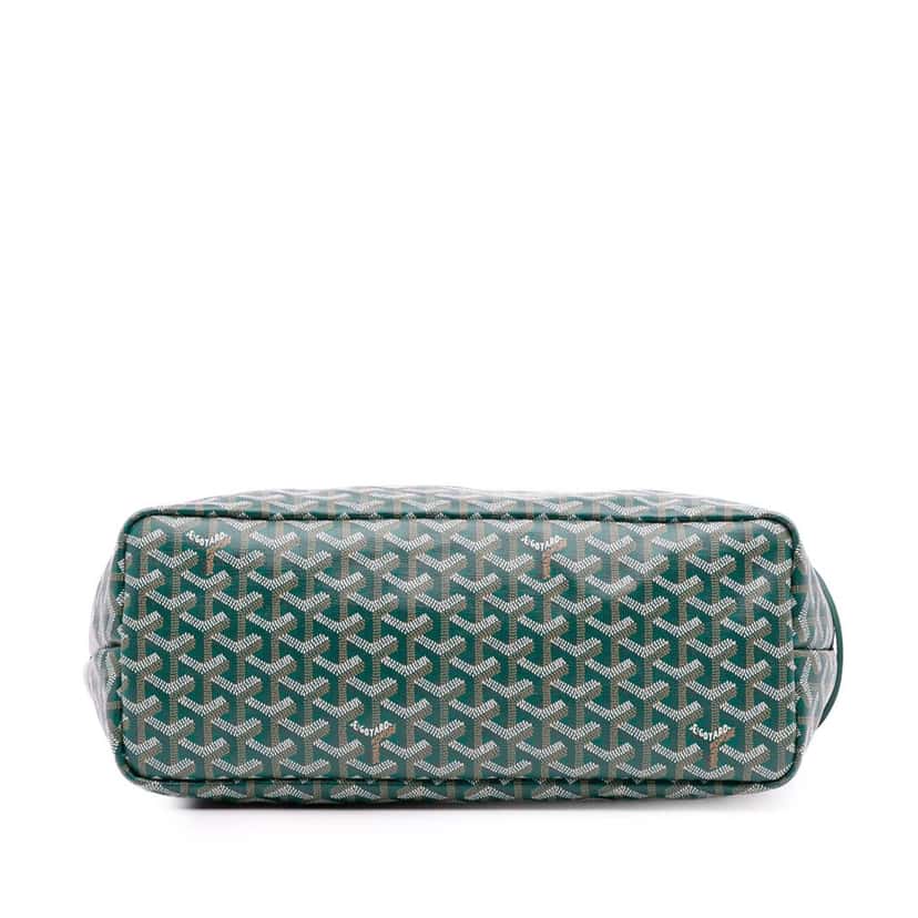 Goyard Goyardine Chien-Gris Pet Carrier Green Canvas Good condition - Inside View
