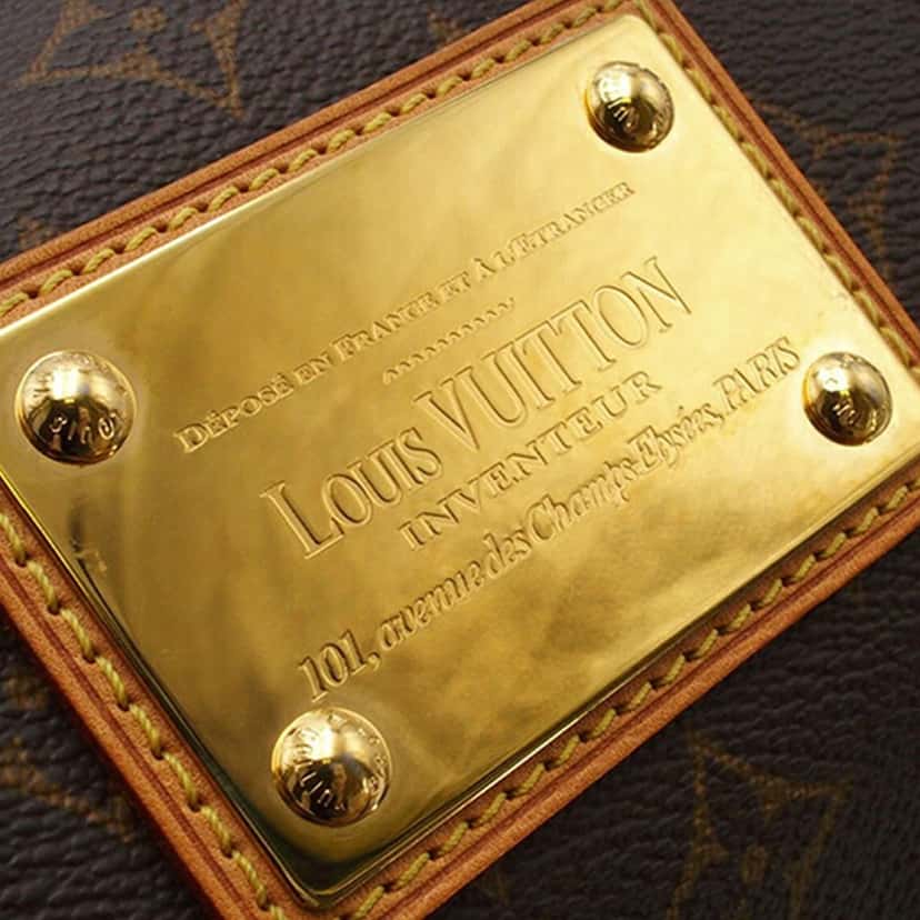 Louis Vuitton Monogram Thames PM Brown Canvas Good condition - Box View