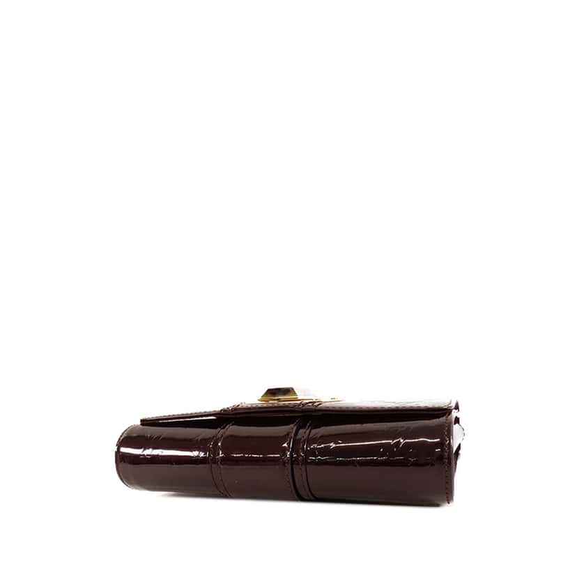 Louis Vuitton Monogram Vernis Vermont Avenue Purple Leather Good condition - Inside View