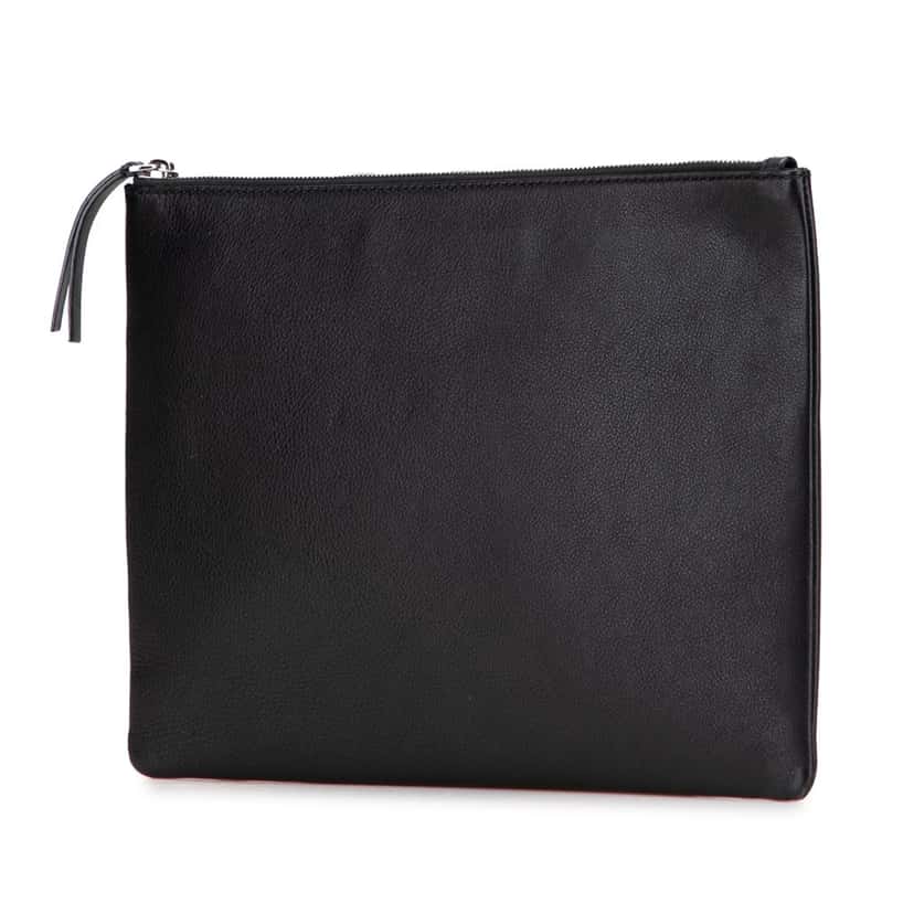 Balenciaga Leather Everyday Clutch Black Leather Good condition - Back View