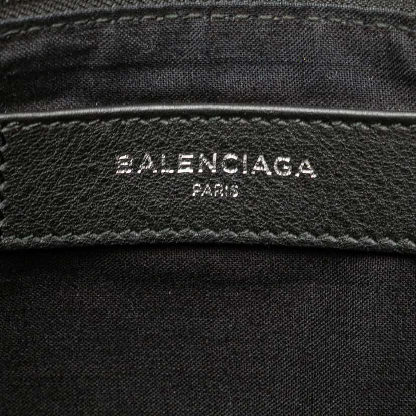 Balenciaga Leather Everyday Clutch Black Leather Good condition - Box View