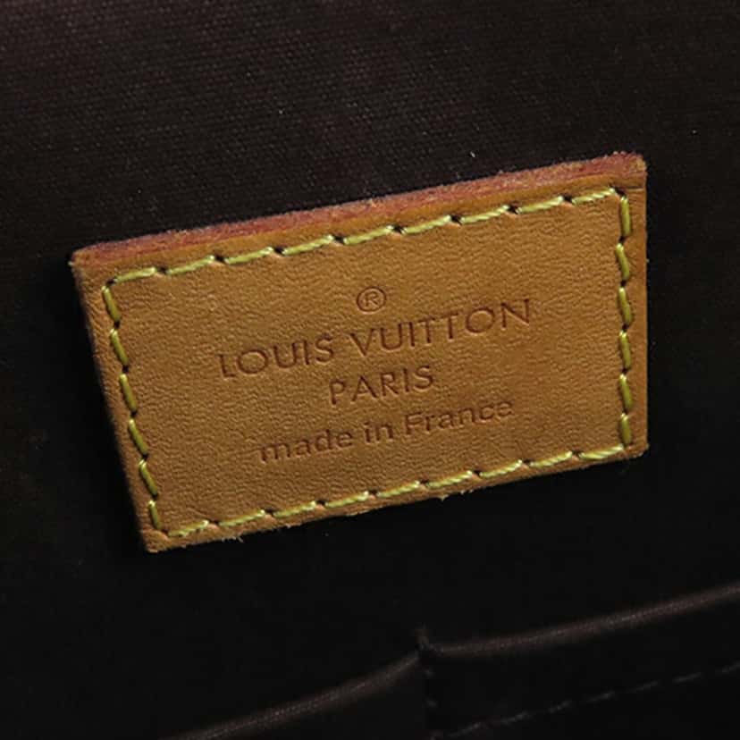 Louis Vuitton Monogram Vernis Alma PM Purple Leather Good condition - Box View