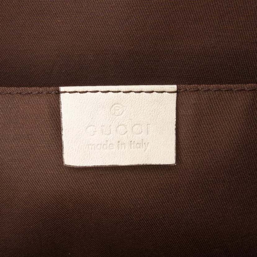 Gucci GG Canvas Trophy Tote Brown Canvas Good condition - Box View
