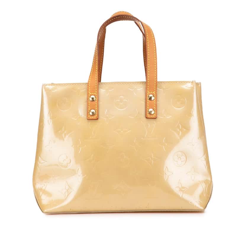 Louis Vuitton Monogram Vernis Reade PM Brown Leather Good condition - Front View