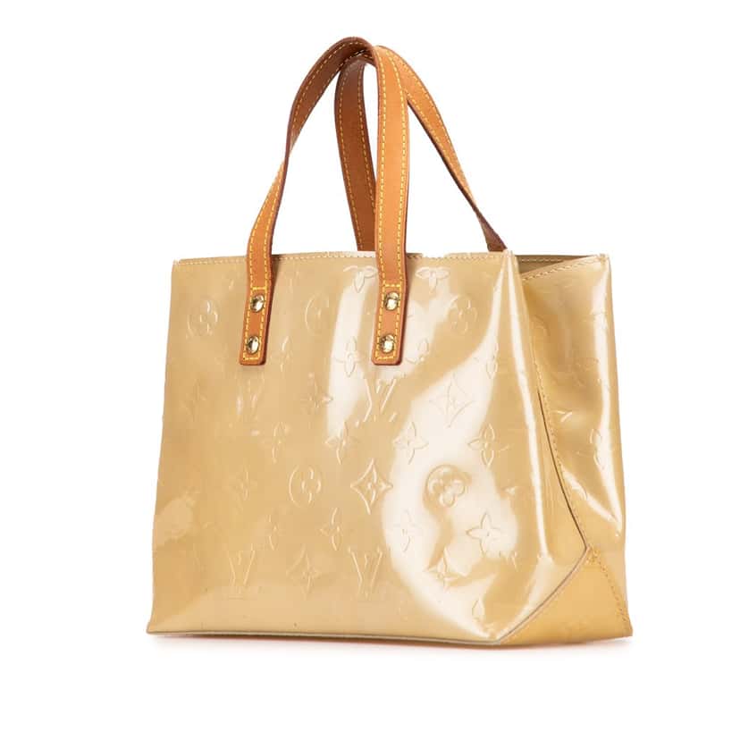 Louis Vuitton Monogram Vernis Reade PM Brown Leather Good condition - Back View