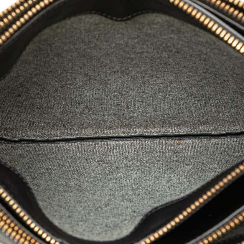 Celine Large Lambskin Trio Crossbody Black Leather Good condition - Box View