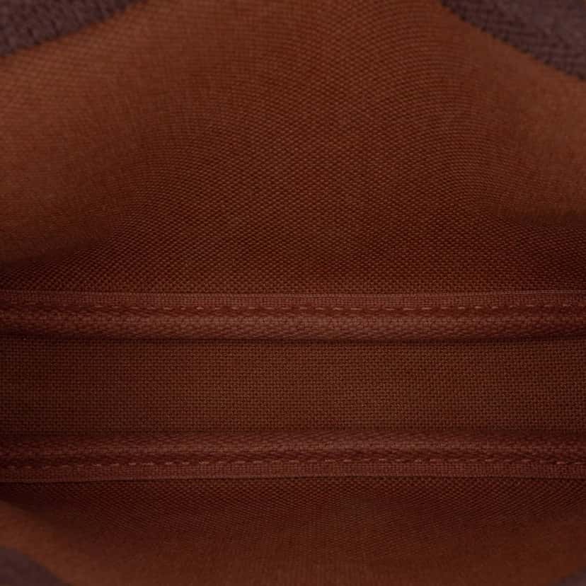 Louis Vuitton Monogram Mini Pochette Accessoires Brown Canvas Good condition - Model View