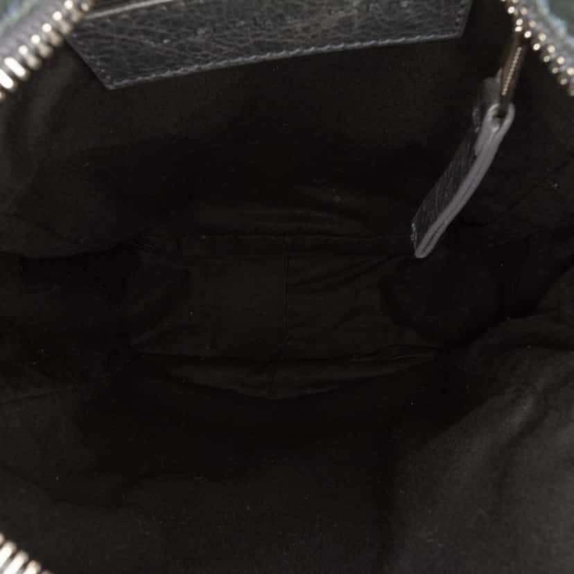 Balenciaga Lambskin Motocross Classic Reporter Crossbody Green Leather Very good condition - Model View