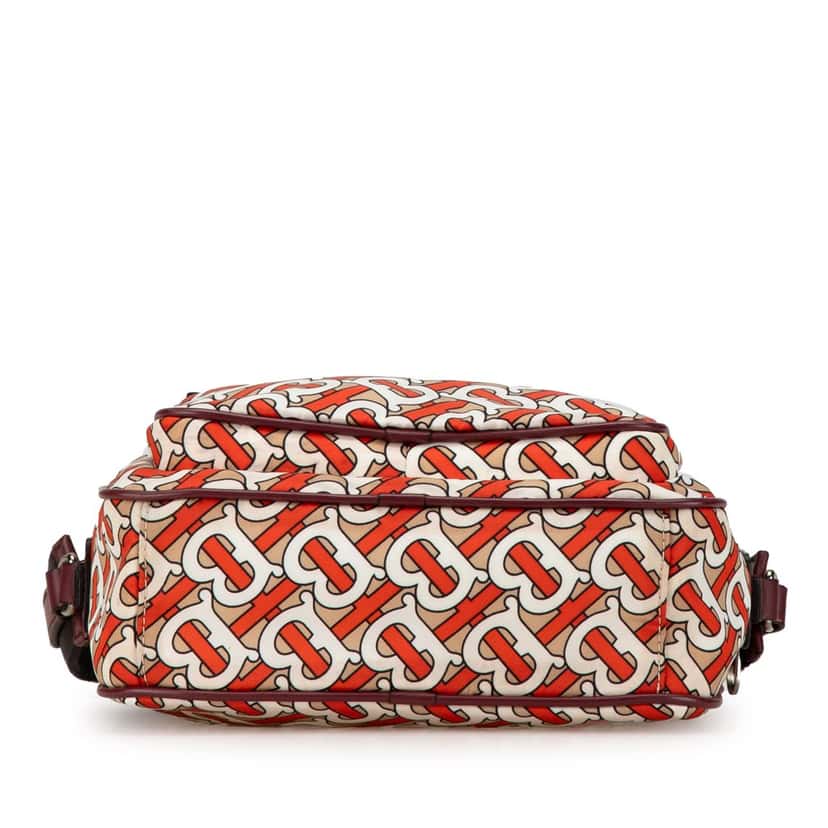 Burberry TB Monogram Nylon Paddy Crossbody Orange Good condition - Inside View
