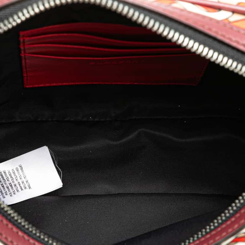 Burberry TB Monogram Nylon Paddy Crossbody Orange Good condition - Model View