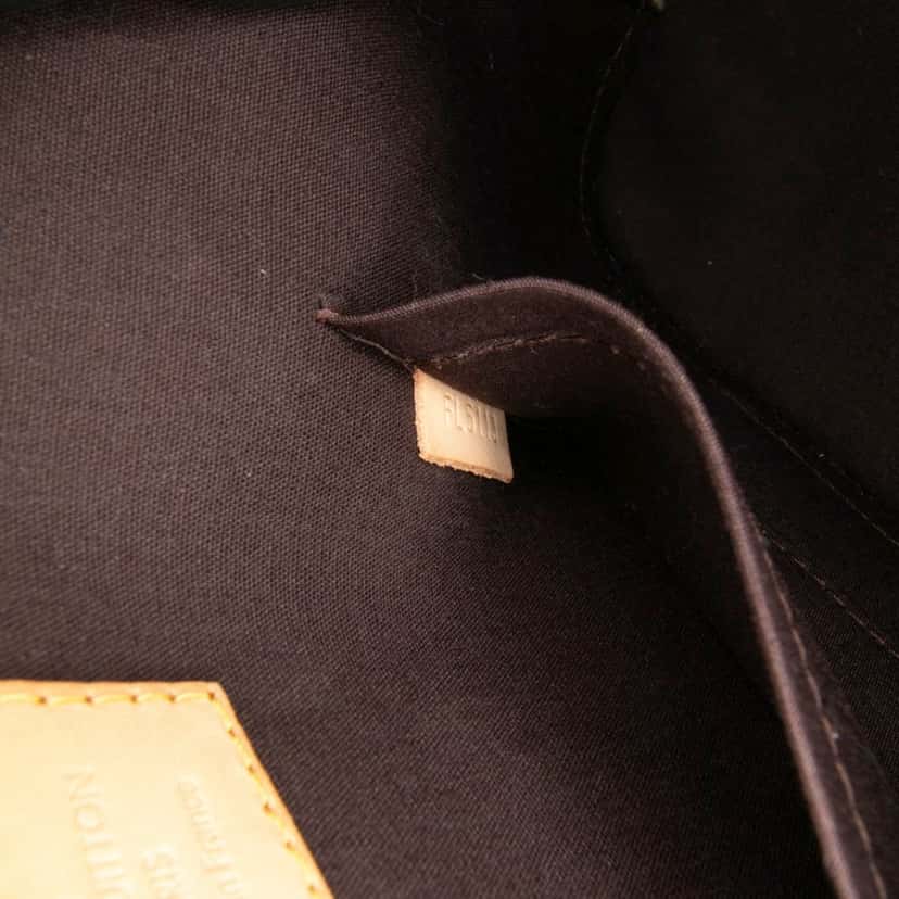 Louis Vuitton Monogram Vernis Alma BB Purple Leather Good condition - Box View