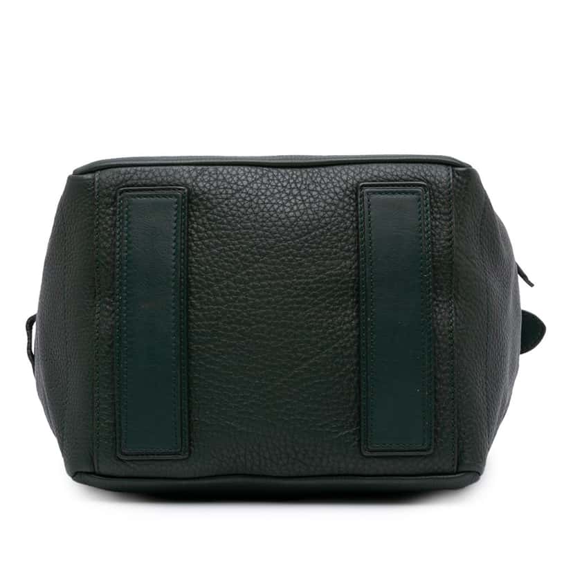 Celine Leather Satchel Green Leather Good condition - Inside View