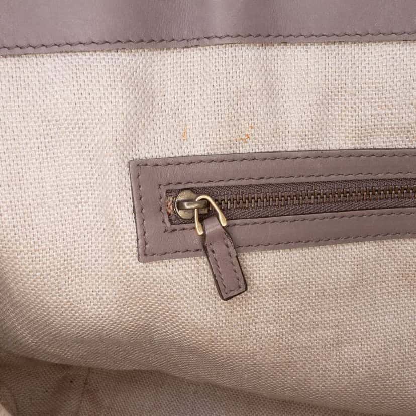 Gucci Microguccissima Brogue Duilio Tote Brown Leather Good condition - Box View