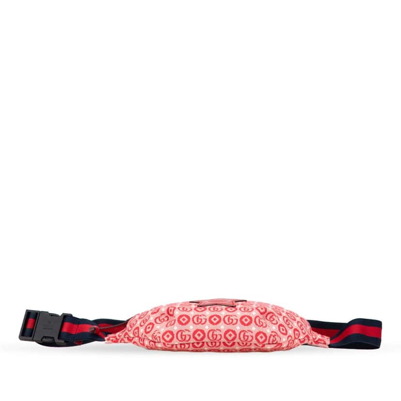Gucci Kids GG Canvas Star Belt Bag Red Canvas Good condition - Inside View