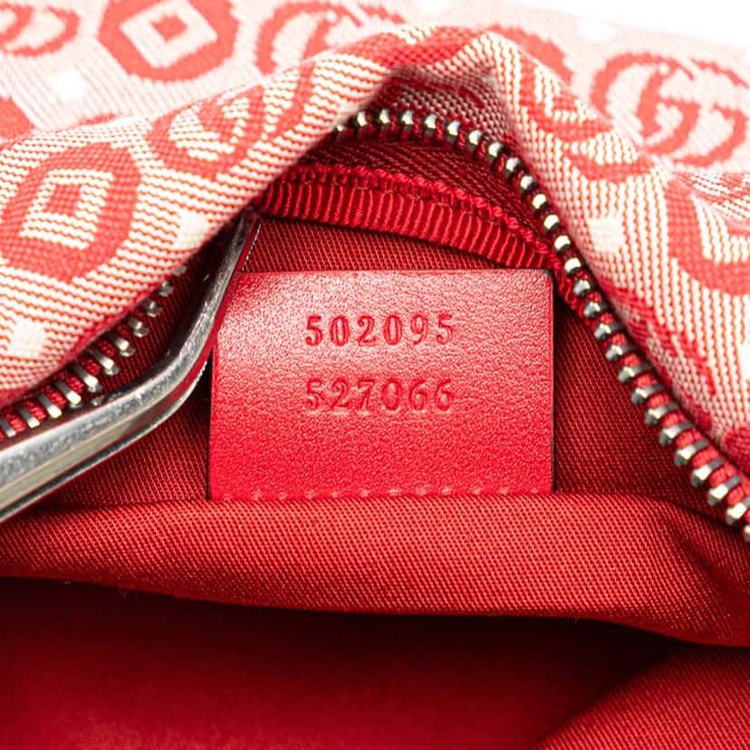 Gucci Kids GG Canvas Star Belt Bag Red Canvas Good condition - Box View