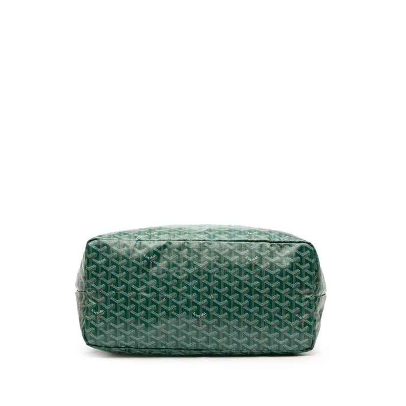 Goyard Goyardine Saint Louis GM Green Canvas Good condition - Inside View