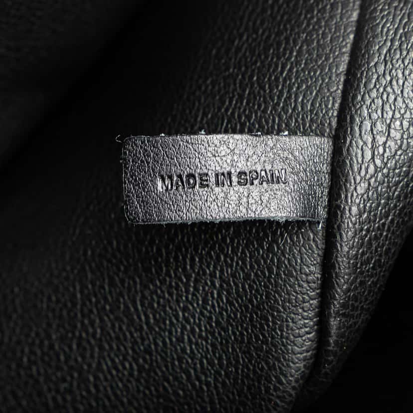 Dior Leather CD Logo Shoulder Bag Black Leather Good condition - Box View