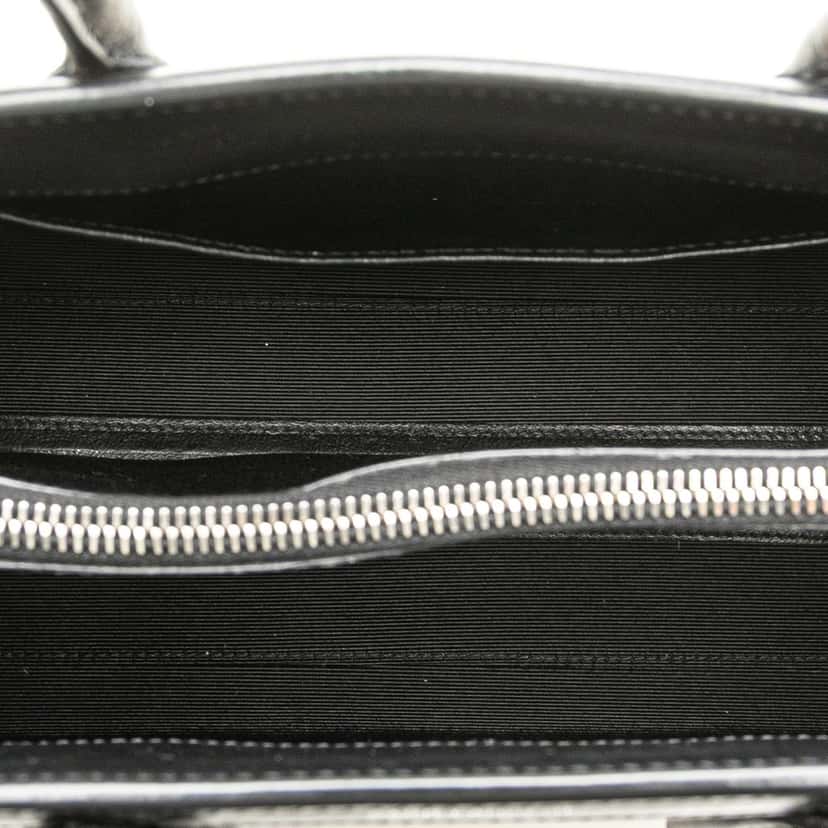 Saint Laurent Baby Canvas Sac De Jour Satchel White Canvas Good condition - Model View