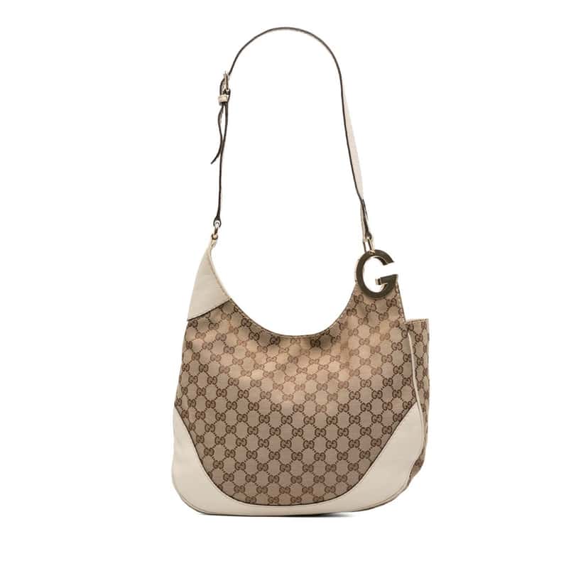 Gucci GG Canvas Charlotte Crossbody Brown Canvas Good condition - Front View