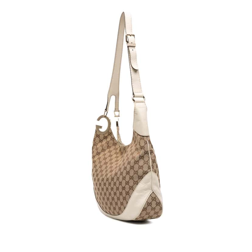 Gucci GG Canvas Charlotte Crossbody Brown Canvas Good condition - Back View