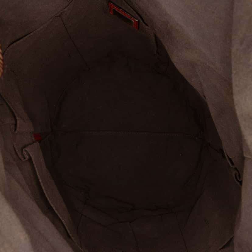 Fendi Zucca Canvas Palazzo Bucket Bag Brown Canvas Good condition - Model View
