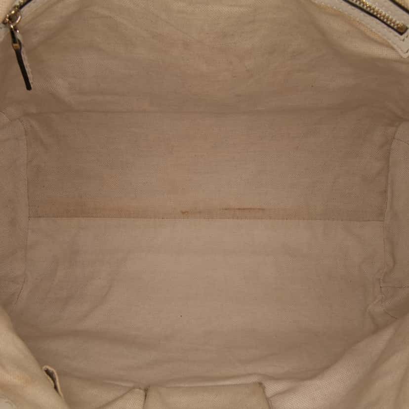 Gucci Guccissima Mayfair Satchel Brown Leather Good condition - Model View