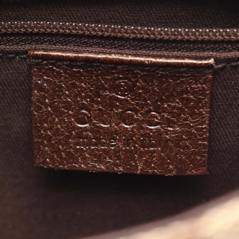Gucci GG Canvas Belt Bag Brown Canvas Good condition - Model View