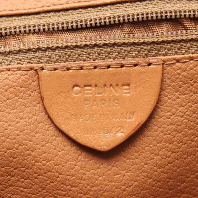 Celine Macadam Coated Canvas Backpack Brown Canvas Good condition - Model View
