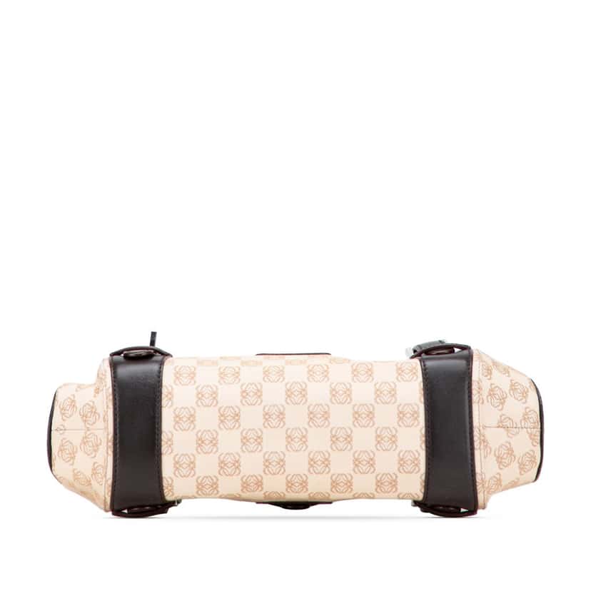 Loewe Anagram Canvas Senda Handbag Brown Canvas Good condition - Inside View