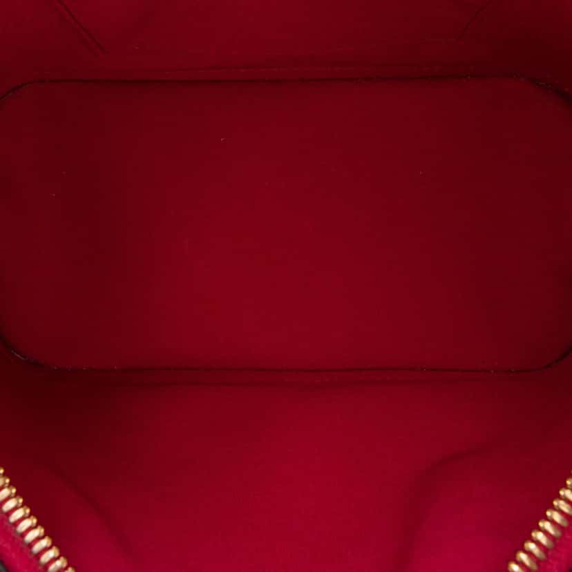 Louis Vuitton Monogram Vernis Alma BB Red Leather Good condition - Model View