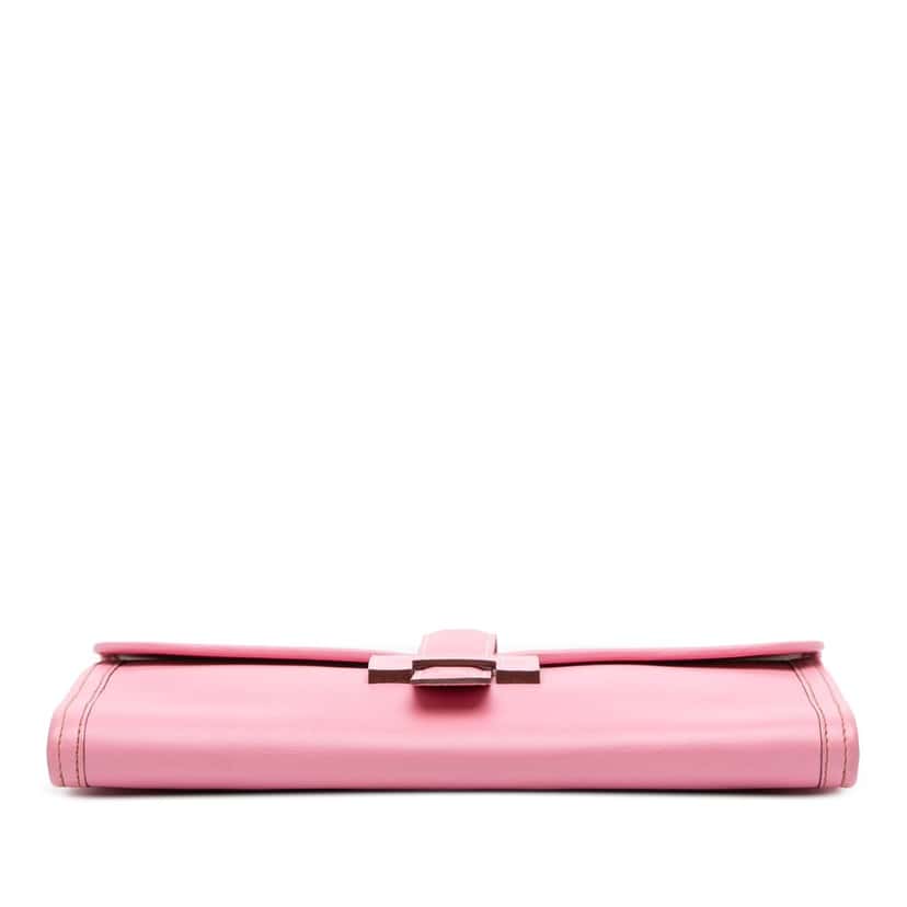 Hermès Swift Jige PM Pink Leather Good condition - Inside View