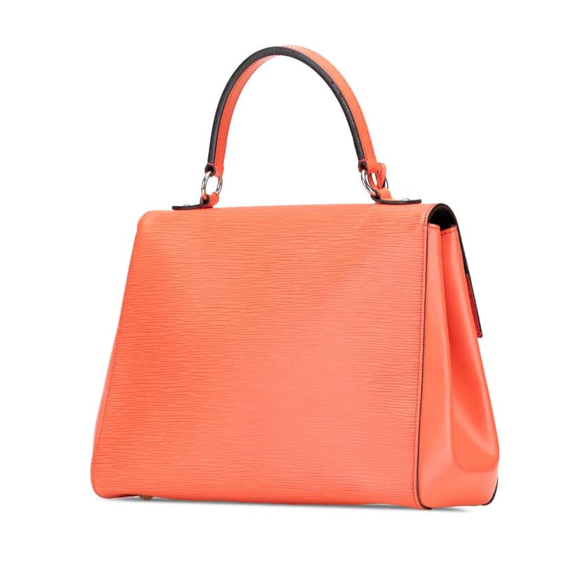 Louis Vuitton Epi Cluny MM Orange Leather Good condition - Back View