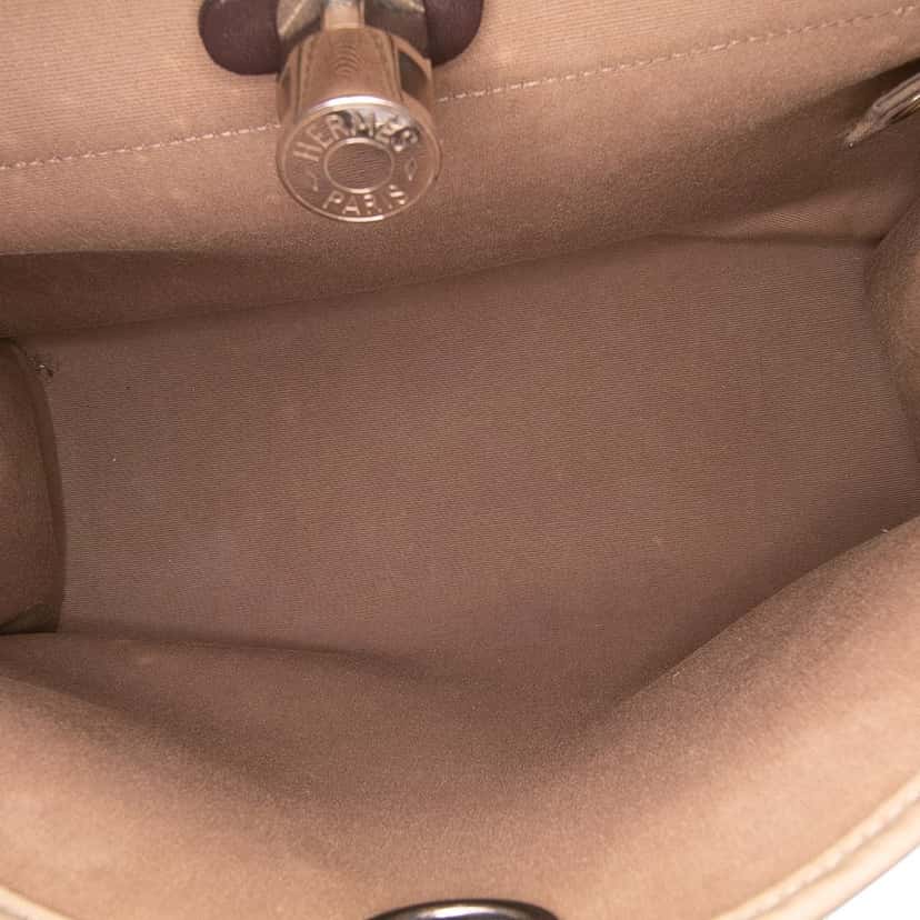 Hermès Toile Herbag Zip 31 Brown Canvas Good condition - Model View